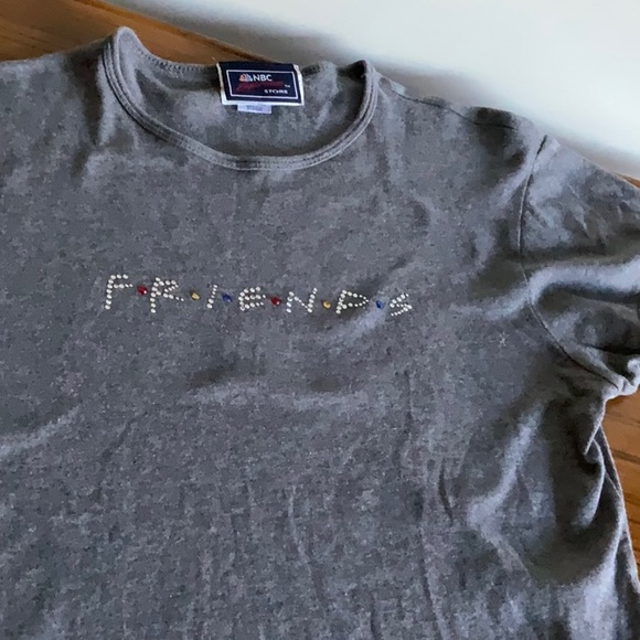NBC Store FRIENDS T-Shirt Rhinestones Women’s S - Picture 2 of 11